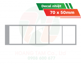 Decal nhiệt 70x50mm