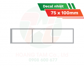 Decal nhiệt 75x100mm