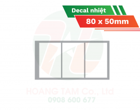 Decal nhiệt 80x50mm