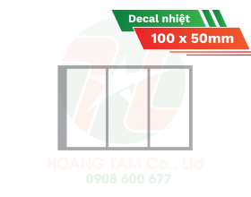 Decal nhiệt 100x50mm